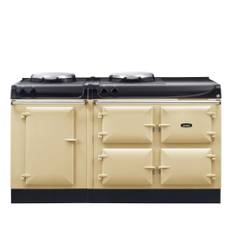 AGA R3 160 2 plattor och induktionshäll 2 zoner - Cream