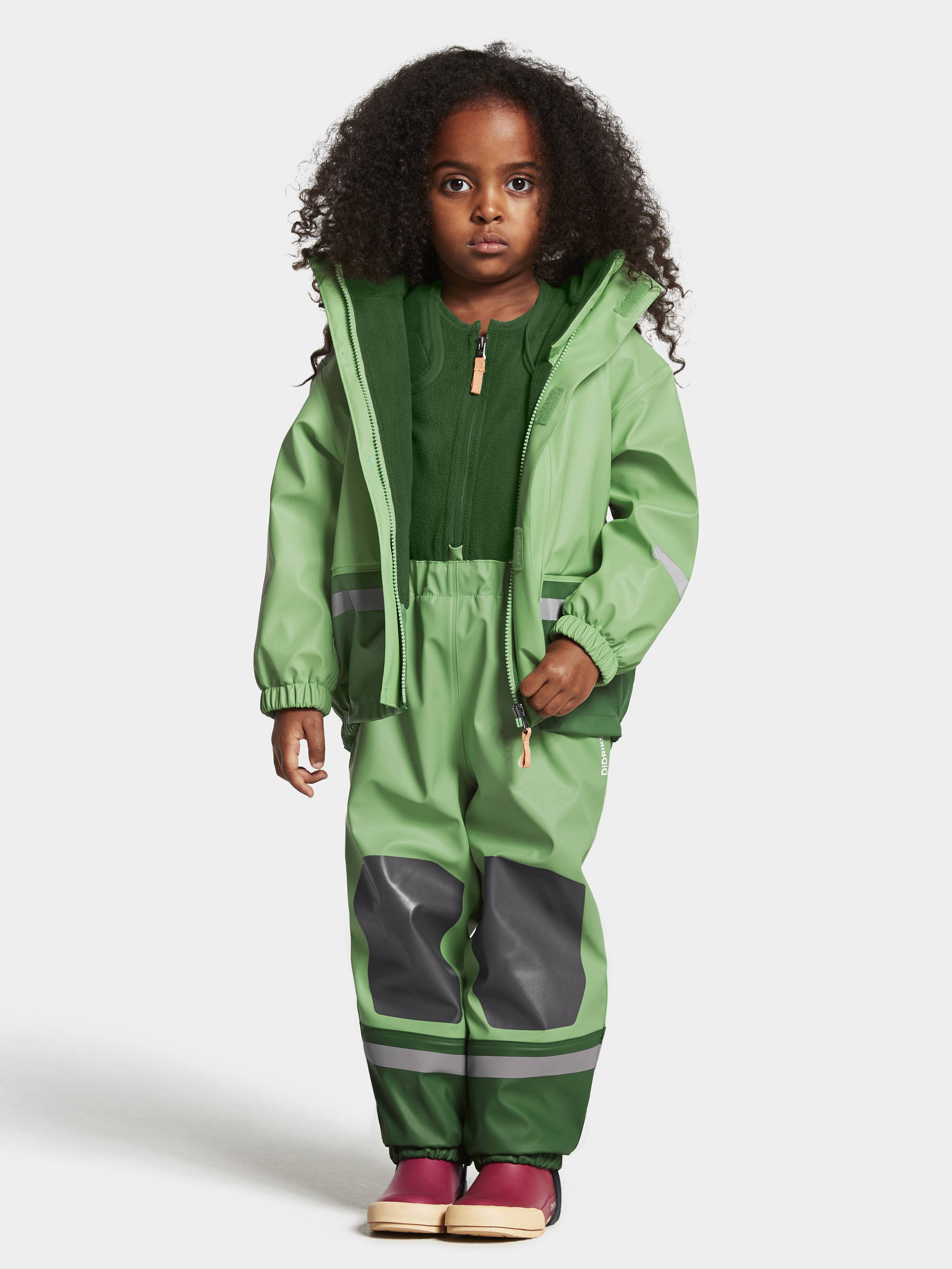 Didriksons Boardman 8 Fodrat Regnset Barn Green Pod