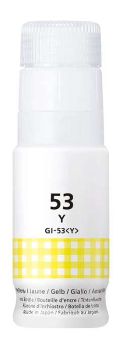 Canon GI-53Y / 4690C001 gul Blæk refill - Kompatibel