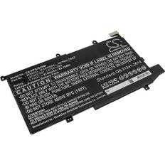 Kompatibelt med HP Spectre x360 14-ea0378ng, 7.7V, 8150 mAh