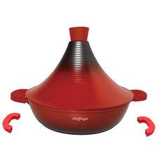 Tajine - 28cm - Die cast - Red/Black - Cheffinger