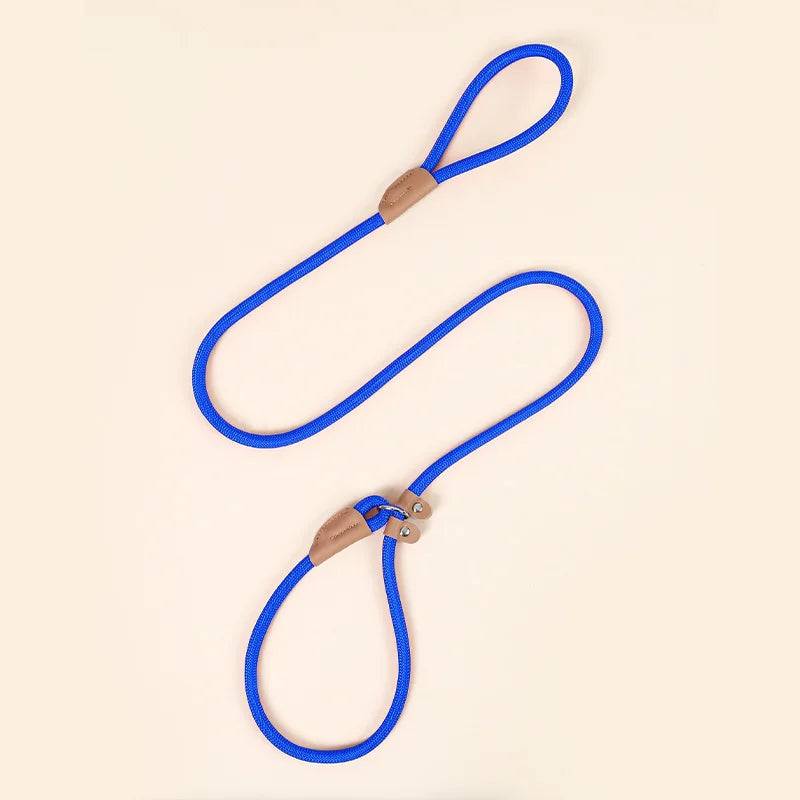 Adjustable Loop Collar Training Leash for Dogs - Blue / 0.6cm 1.8cm (0.6cm 1.8cm)