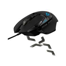 Logitech Logitech Gaming Mouse G502 (Hero) Optisk Trådløs Kabling Sort