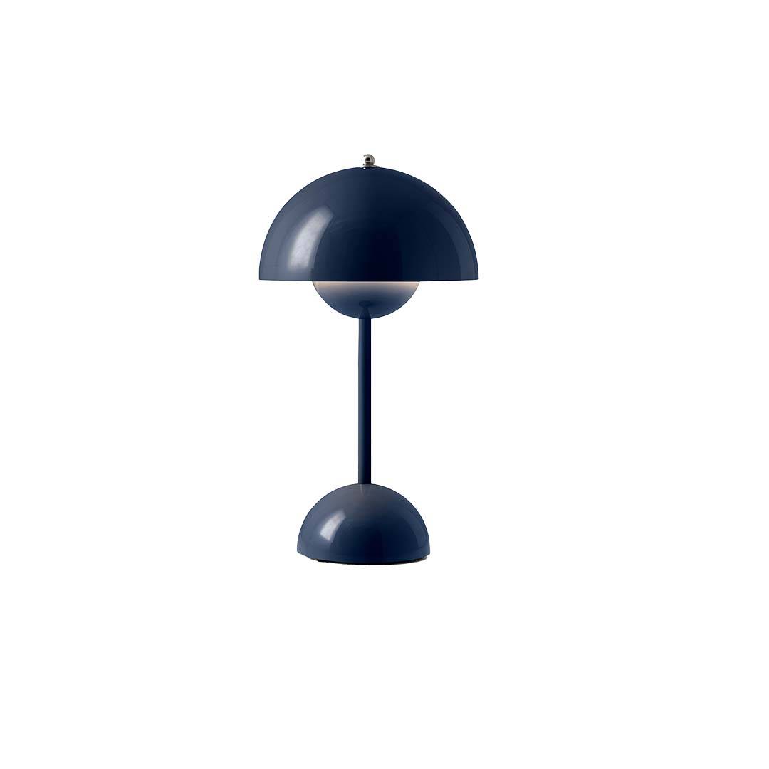 Bordslampa Flowerpot VP9 - steel blue