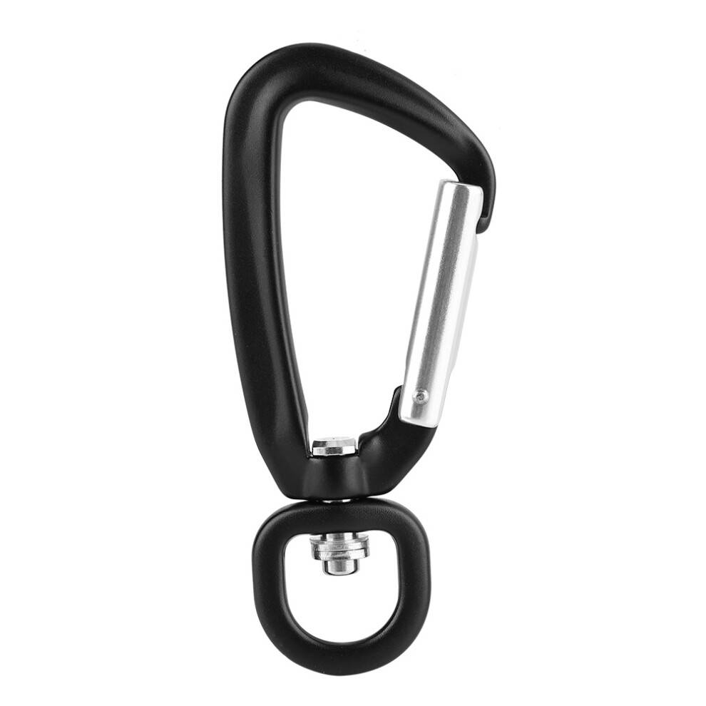 Flying Aluminium Quick Hang, Swivel Eye Snap Hook til alle dine udendørs behov, Kraftig karabinhage til campingkrog og vandreture nøgleringsklemme
