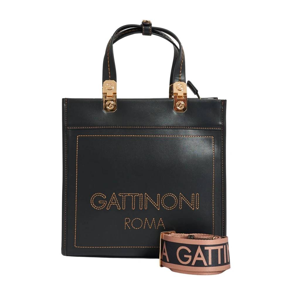 Gattinoni Tote Bag - Tasker - Dame - Sort - ONE SIZE - Uld