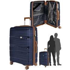 RW Travel Alfrida rullekuffert 75 cm - blå