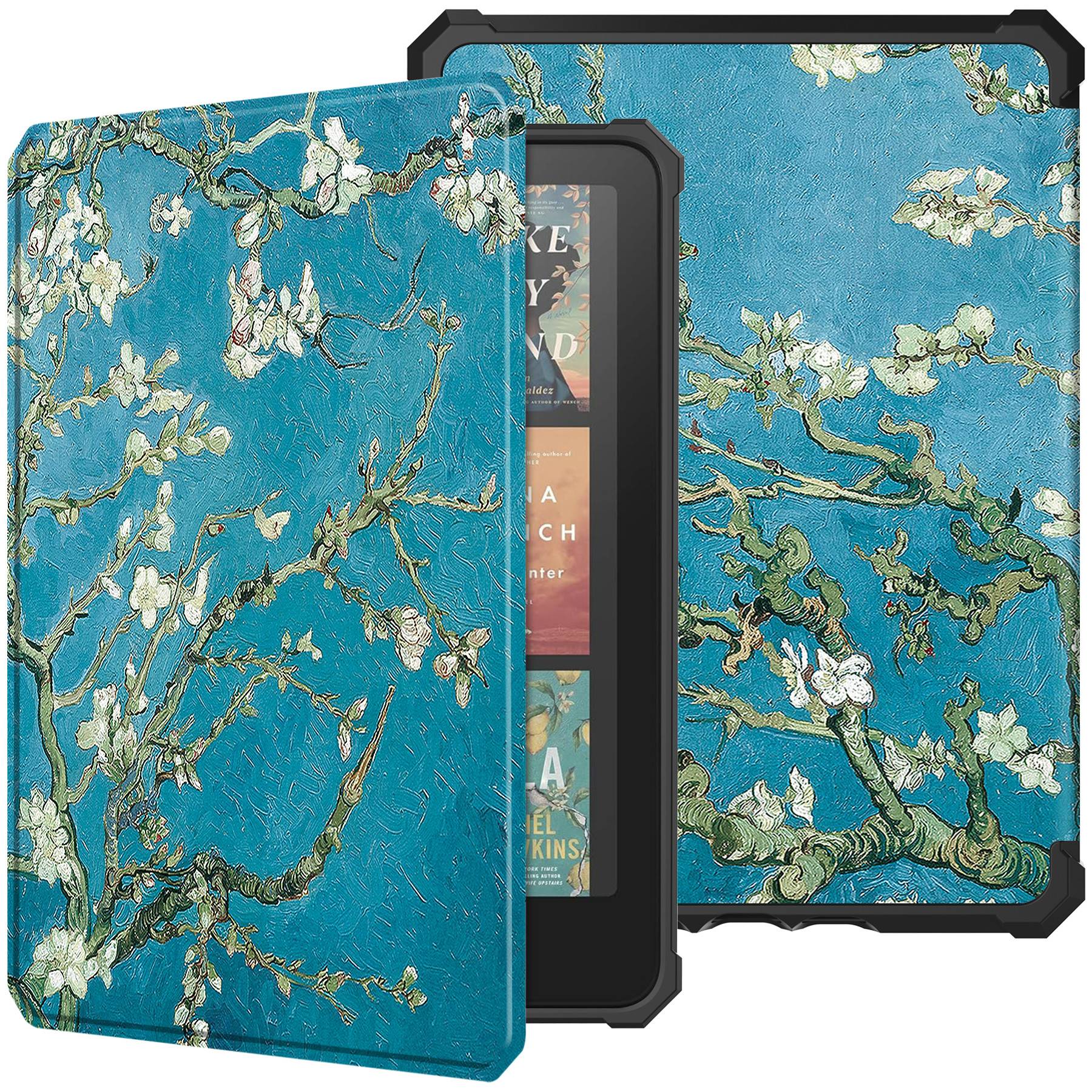 Amazon Kindle Paperwhite 12th Gen (2024) Skyddande fodral, Körsbärsblommor