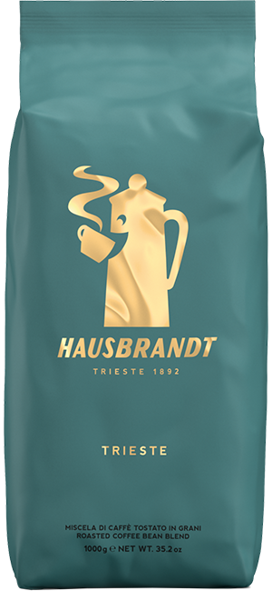 Hausbrandt - Trieste - Italienska mörkrostade espressobönor - 1000g