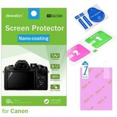Deerekin hd nano-coating skärmskydd för canon eos m6 mark ii m50 m100 m200 m3 m5 m10 digitalkamera - M6 märke ii