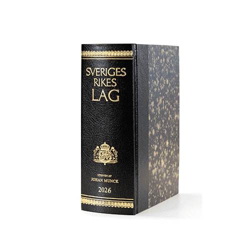 Sveriges Rikes Lag 2026 skinnband (inbunden)