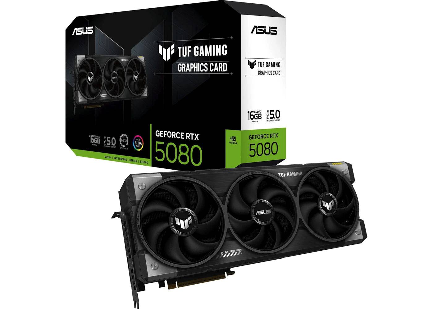 NVIDIA ASUS GeForce RTX 5080 TUF GAMING 90YV0M31-M0NA00 - One Size (One Size)