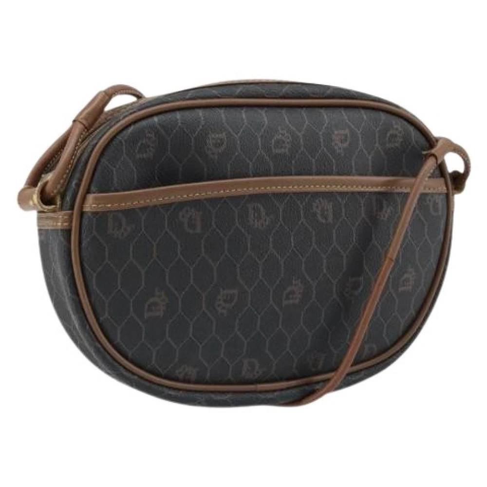 Dior Vintage Pre-owned Vintage Skuldertaske - Vintage - Dame - Sort - ONE SIZE - Uld