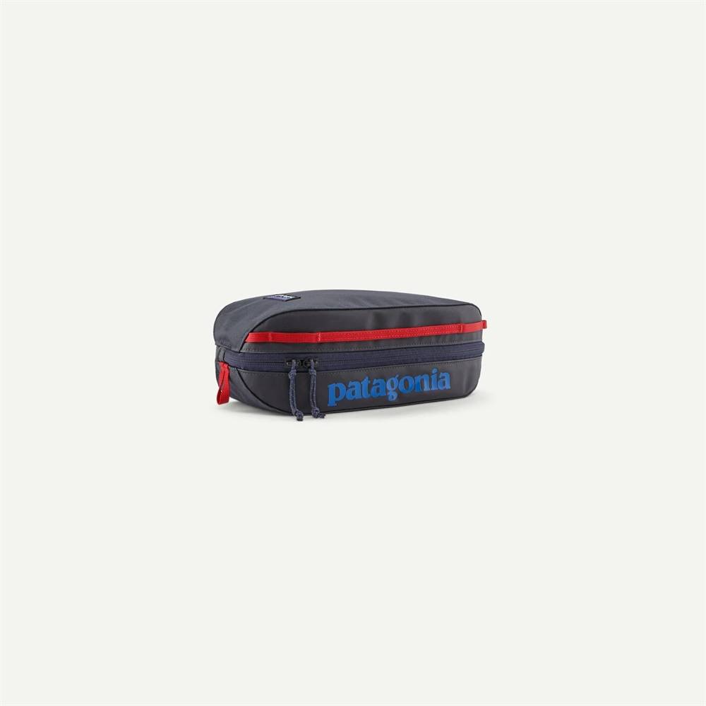 Patagonia Black Hole Cube 3L - Smolder Blue w/Amanita Red.