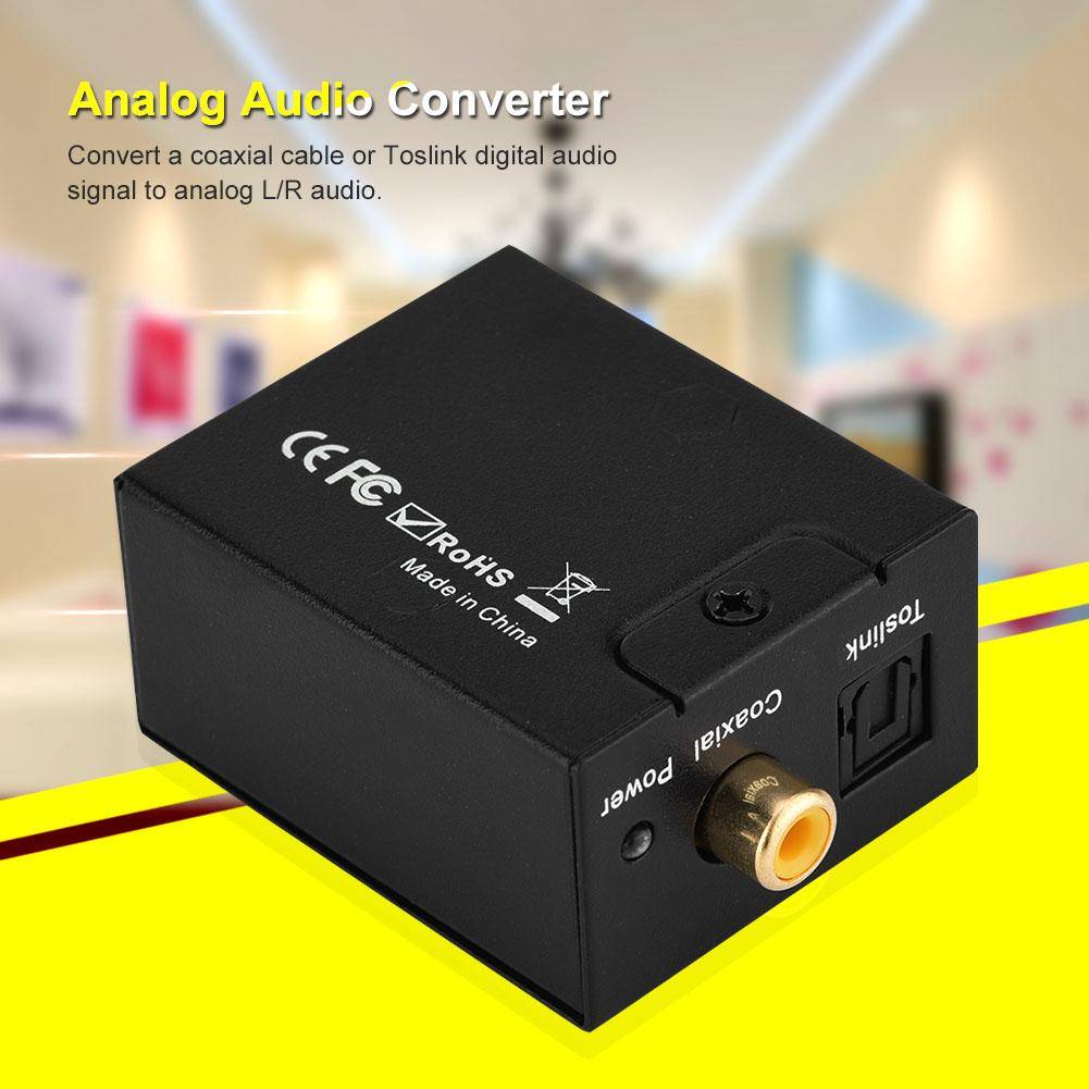 Digital Analog o Omvandlare Optisk Fiber till Analog Digital o Avkodning