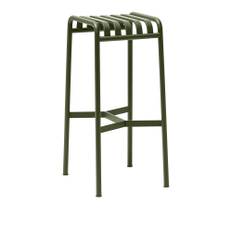 HAY - Palissade barstol - Olive - Utomhuspallar & puffar - Ronan & Erwan Bouroullec - Grön