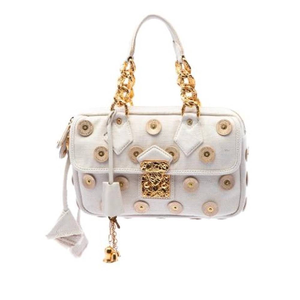 Louis Vuitton Vintage - Pre-owned Polka Dots Panama Tinkerbell Bag Vintage - Dam - ONE Size - Läder