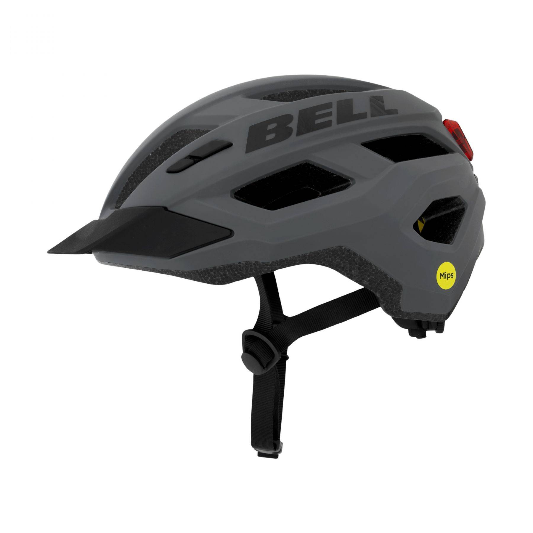 Bell Kick LED Mips, Cykelhjälm, Grå