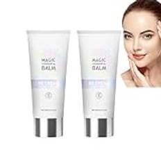 2 st Cosmetics Magic Wonderful Face Balm, tonad dagkräm med SPF och anti-aging-effekt, fuktgivande och hudtonmatchande BB-kräm