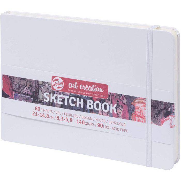 Sketchbook - 21 x 14,8cm - 80 sheets - 140g - white - Royal Talens
