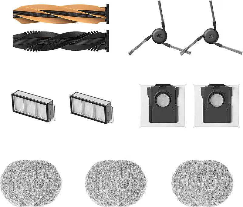 Dreame L40 / L50 / X50 Tilbehørskit – Poser, Børster, Filter og Mopper