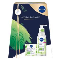 NIVEA Natural Radiance Giftset – Presentkit med vårdande glow för ansikte & kropp