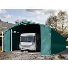 6x36m, Garagetelt, PVC-teltdug, mørkegrøn, uden statikpakke - (99493)