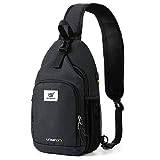 SKYSPER bröstväska Lätt slingbag Herrar Liten axel ryggsäck Vattentät Crossbody Pack Vandrings- och utomhusreseväska