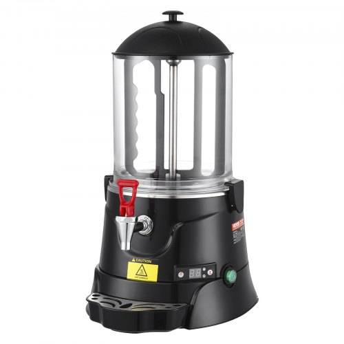 VEVOR Hot Chocolate Dispenser, 10 L Hot Chocolate Machine with 30℃-90℃ Adjustable Temperature Range, High-quality ABS Tank Hot Chocolate Maker Machine with Dispenser, for Hot Drink