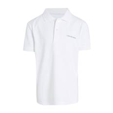 Calvin Klein Kids - pikétröja med logotyp - barn - bomull - 14 - Vit