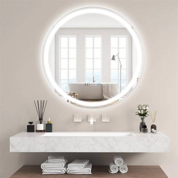 Imfri LED-badrumsspegel med justerbar belysning