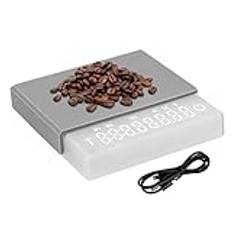 Espressovåg – 0,1 precision häll-över kaffe digital våg med timer, hushåll dryckesmaskin för studierum, barnrum, hem, bar, kaféer