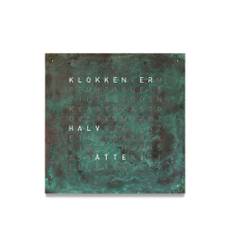 Qlocktwo - Qlocktwo Classic Creators Edition, Vintage Copper, NO - Ure - Biegert & Funk - Blå