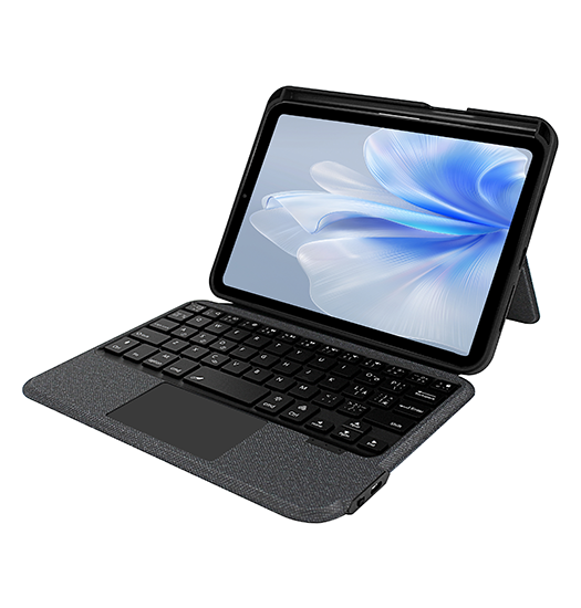iPad Mini 6/7 (2021/2024) - Tastaturcover m. Dansk layout - Bluetooth & Touchpad