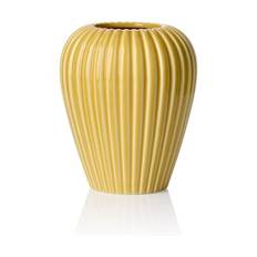erik bagger a/s Eslau Lilje Vase - H 15 cm - Fajance - Gul