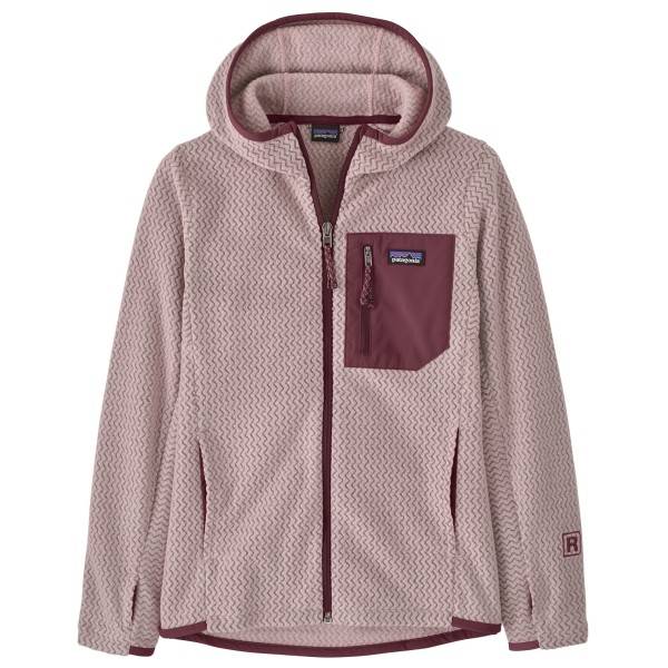 Patagonia Kid's R1 Air Full-Zip Hoody Fleecejacka Barn Storlek XL Färg brun