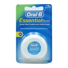 Oral B 005012 Essentiella floss – ovaxade floss, 50 m, 4-delat paket