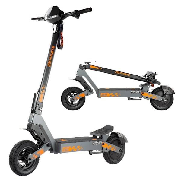 2026 Kukirin G2 – 800W motor, 48V 15,6Ah batteri, 45 km/t, 55 km rækkevidde, 10″ dæk