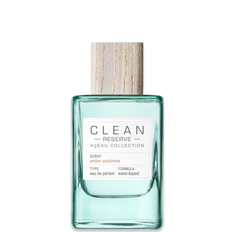 CLEAN Perfume Reserve H2EAU Amber Cashmere EDP, 100 ml.