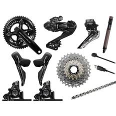 Shimano Dura-Ace R9270 Di2 12 Speed Geargruppe 172,5mm med Wattmåler