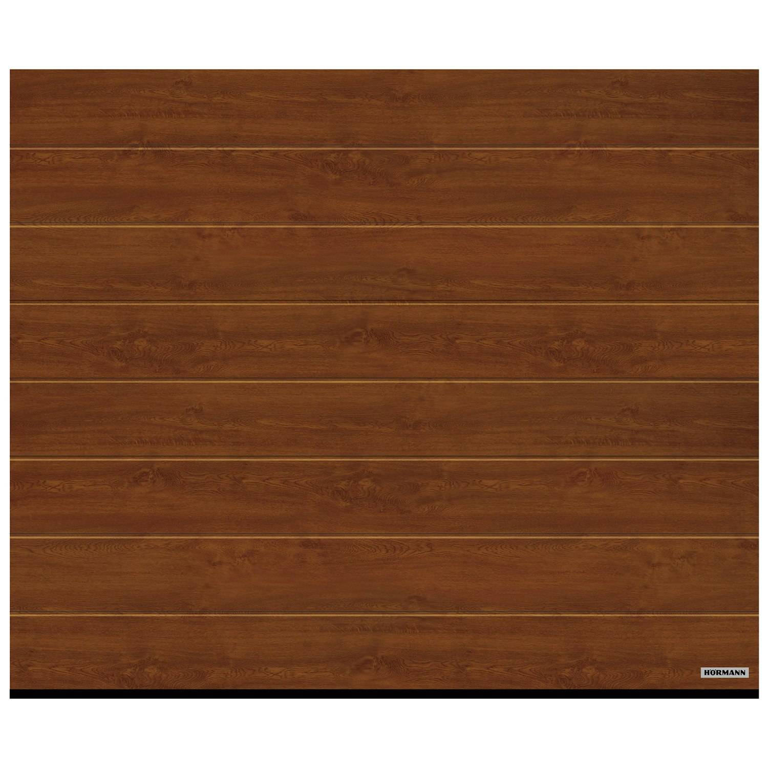 Garageport Hörmann RenoMatic Decocolor BxH: 5000x2125, M-Profil, Dark Oak