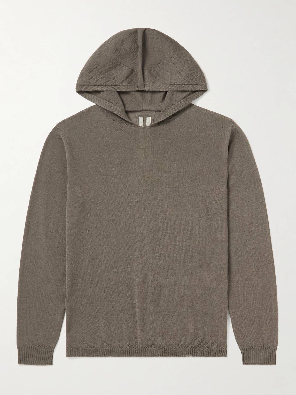 RICK OWENS KIDS - Wool Hoodie - Men - Gray - 8