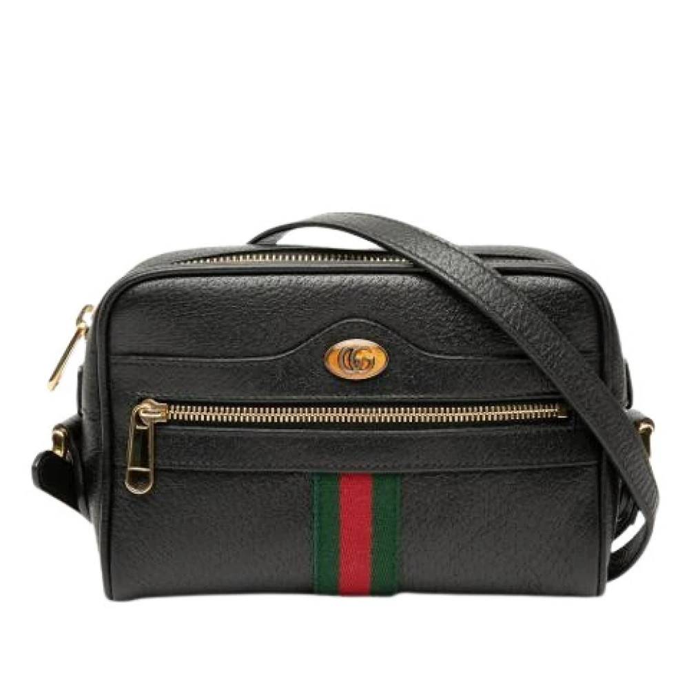 Gucci Vintage Pre-owned Ophidia Crossbody Bag - Vintage - Dame - Sort - ONE SIZE - Uld