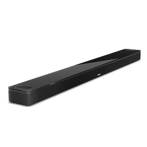 BOSE Smart Ultra Soundbar med Dolby Atmos Plus Alexa, Trådlös Bluetooth AI, Surroundljudsystem för TV, Svart