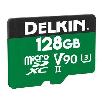 Delkin POWER UHS-II (V90) microSD Memory Card   128 GB