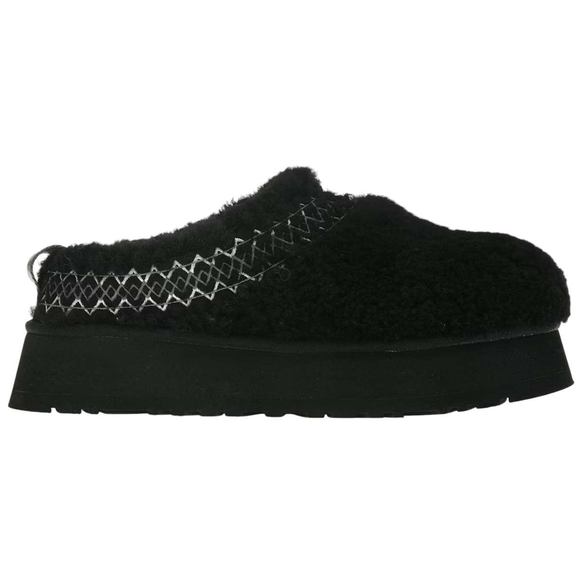 UGG Tazz Slipper Heritage Braid Black