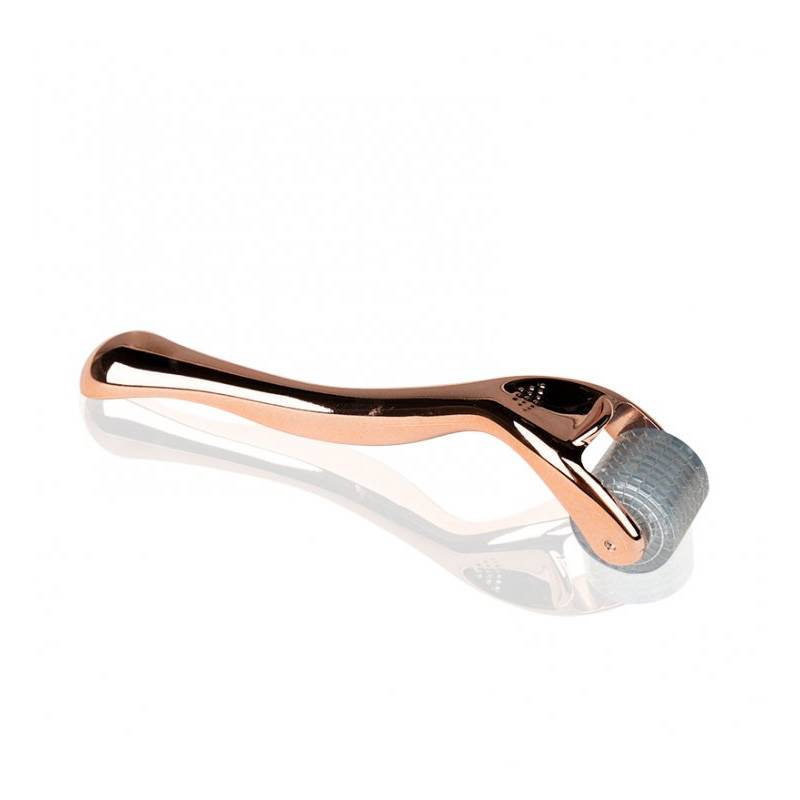 Derma Roller 0.25 mm - 192 Titanium Needles - Rose Gold