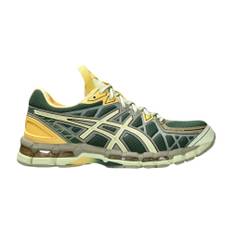 Asics, Sport, Herr, Grön, 41 EU, Mesh Gel-Kayano Sneakers med Track Sole