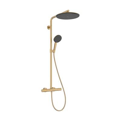 hansgrohe Raindance Alive S Puro brusesæt 300 1jet EcoSmart m/termostat børstet bronze PVD