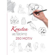 Konsten att teckna : 250 motiv (bok, danskt band)